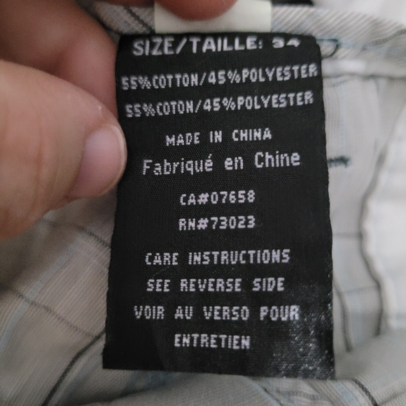 MICROS | plaid button pocket embroidered flat front shorts - Picture 8 of 8